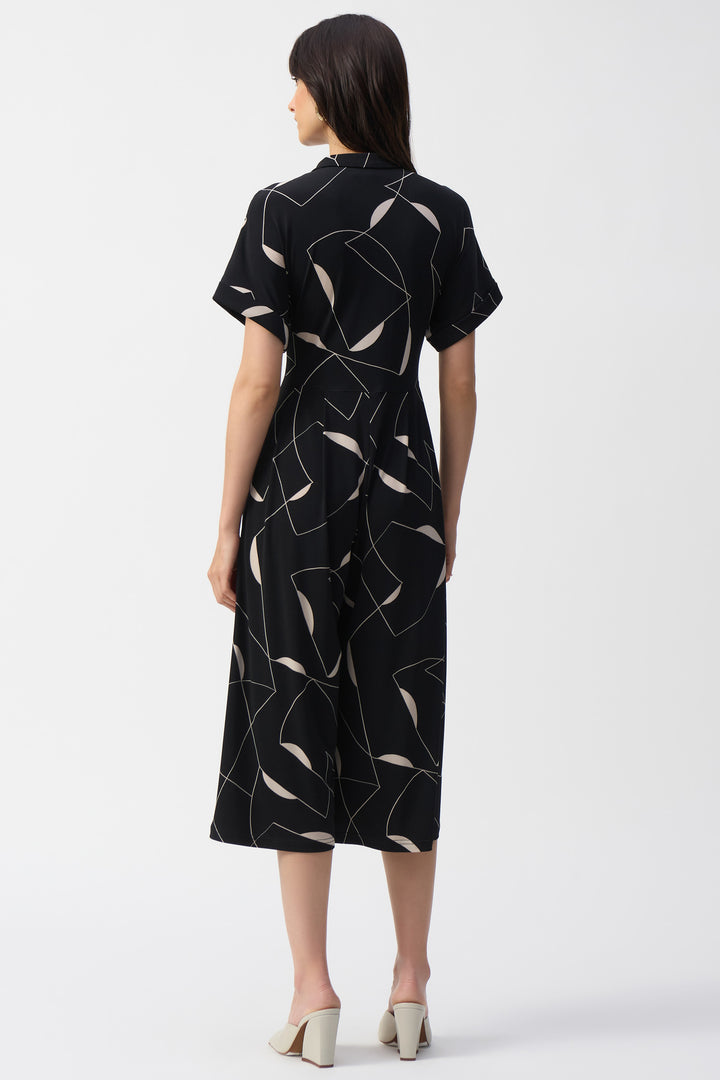 GEOMETRIC CULOTTE JUMPSUIT