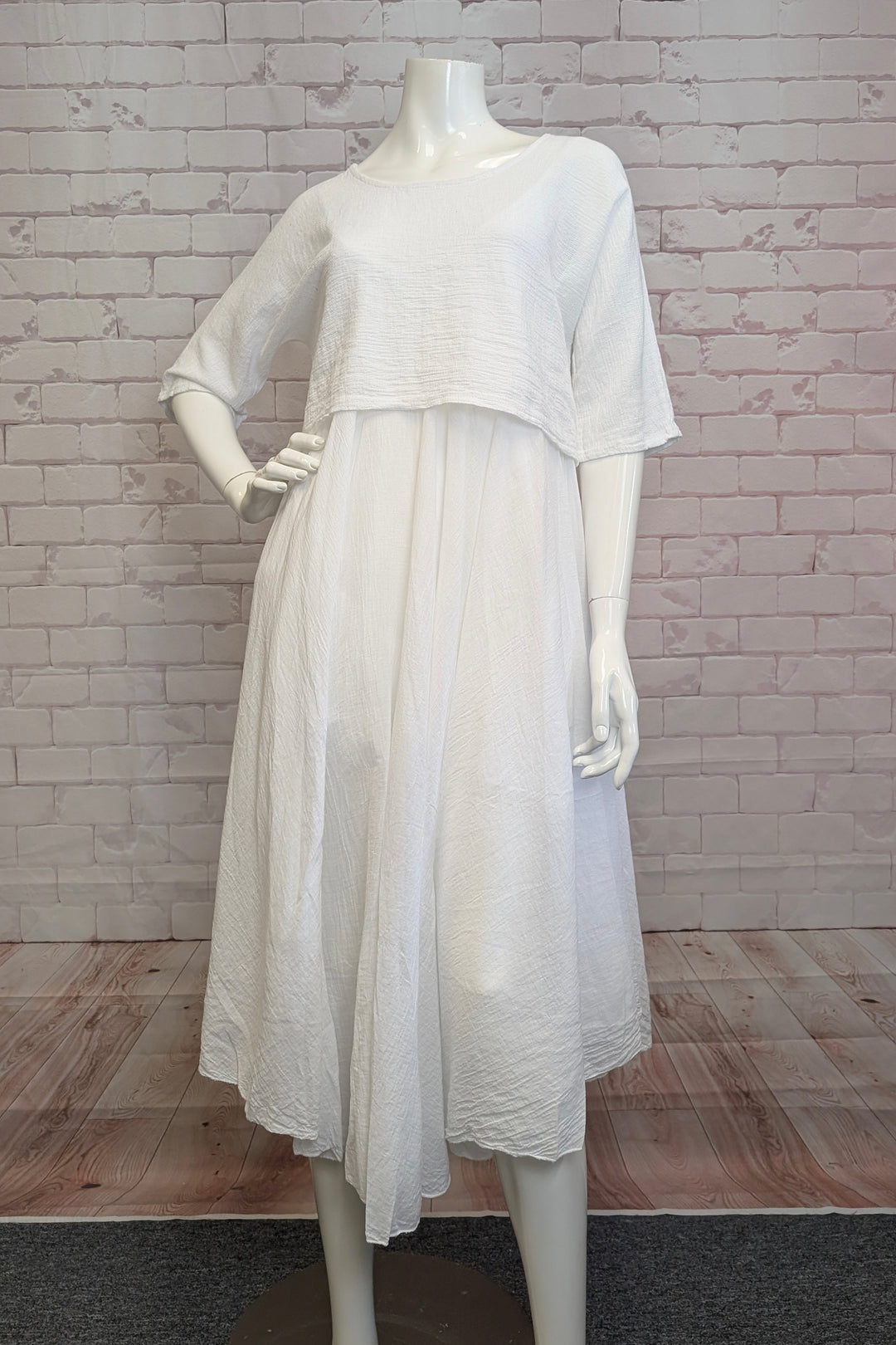 COTTON 2PC DRESS