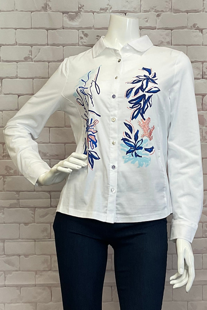 PALMETTO SERIES WHITE BLOUSE