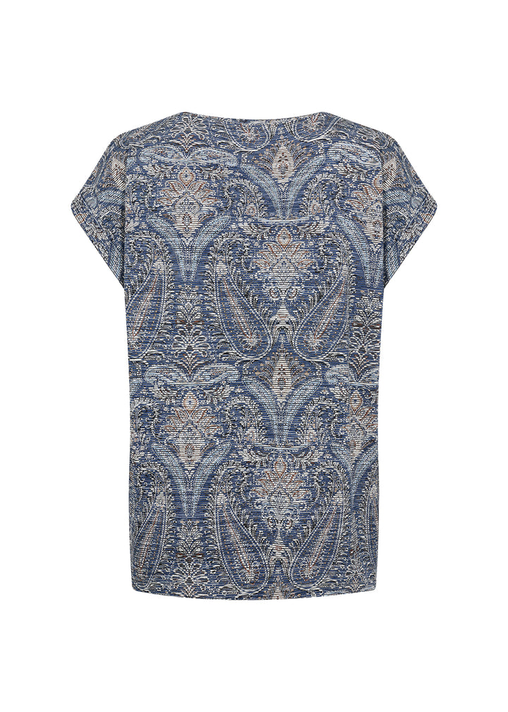 BURNOUT PAISLEY TOP