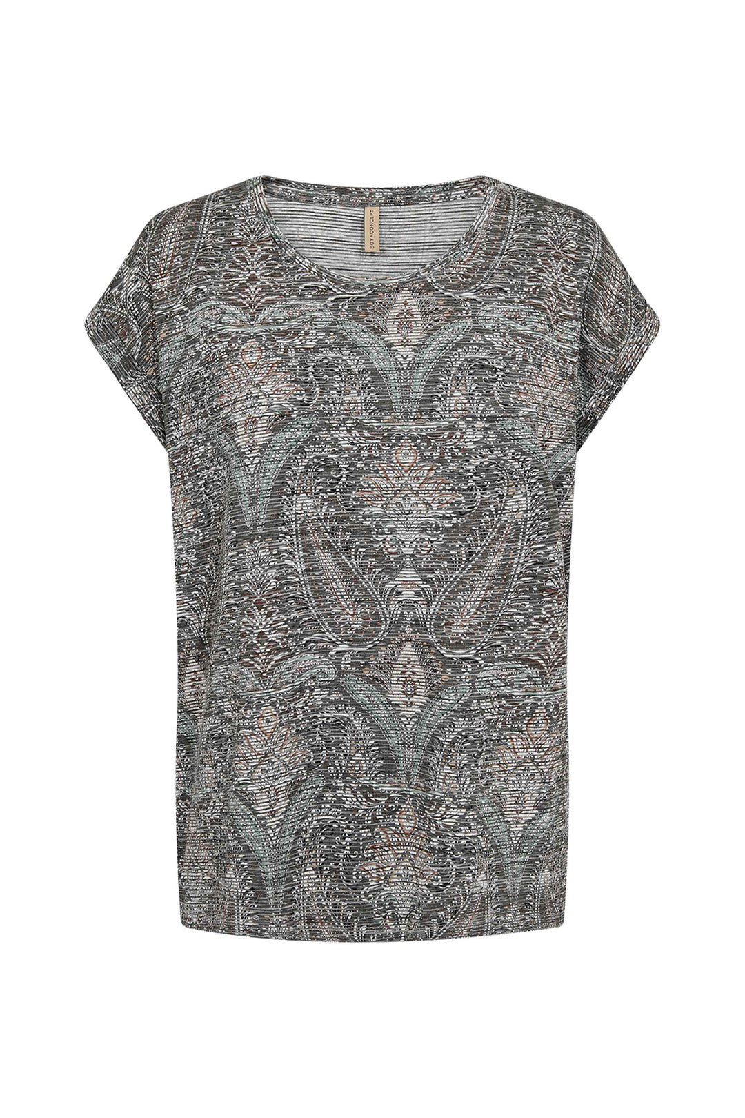 BURNOUT PAISLEY TOP