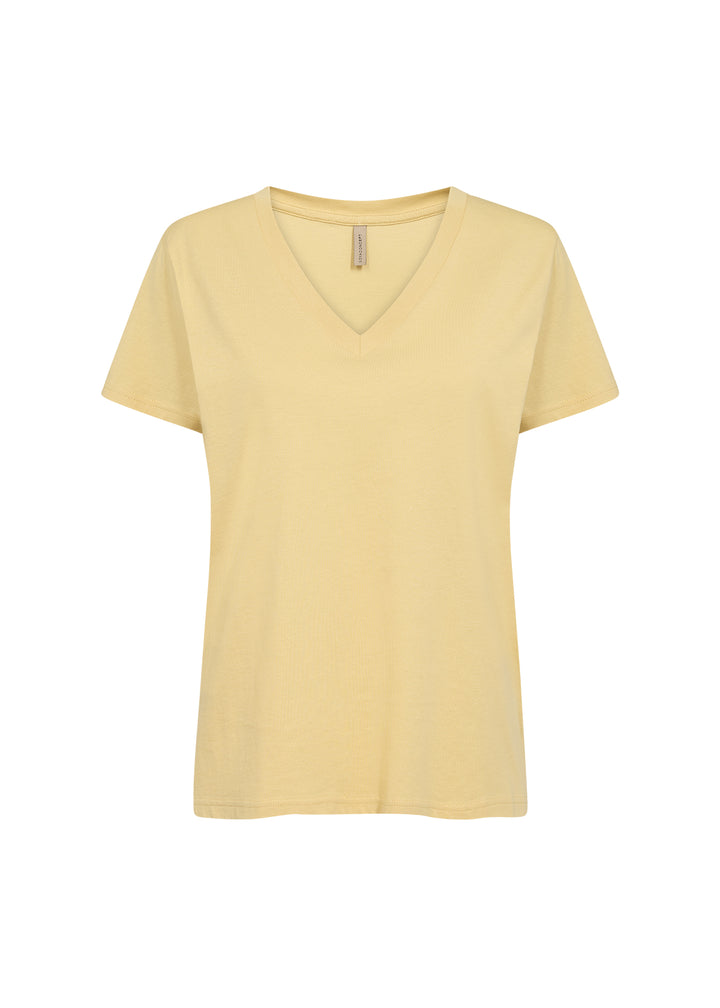 COTTON V-NECK TEE