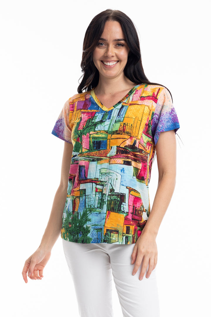 HAVANA V-NECK T-SHIRT