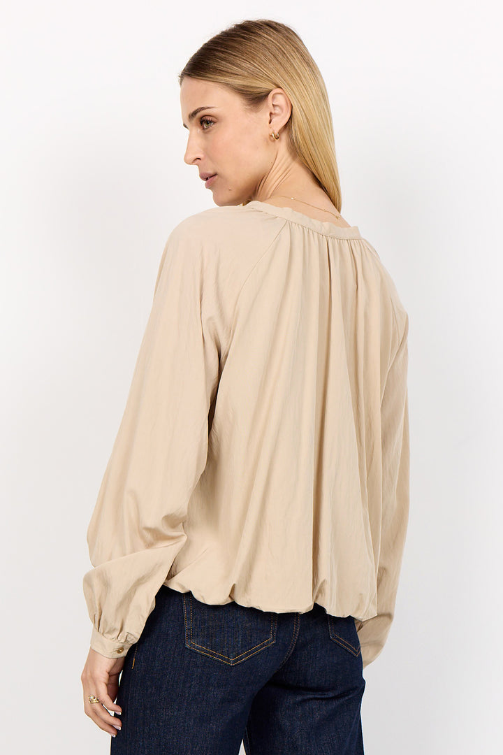 SAND BALLOON BLOUSE