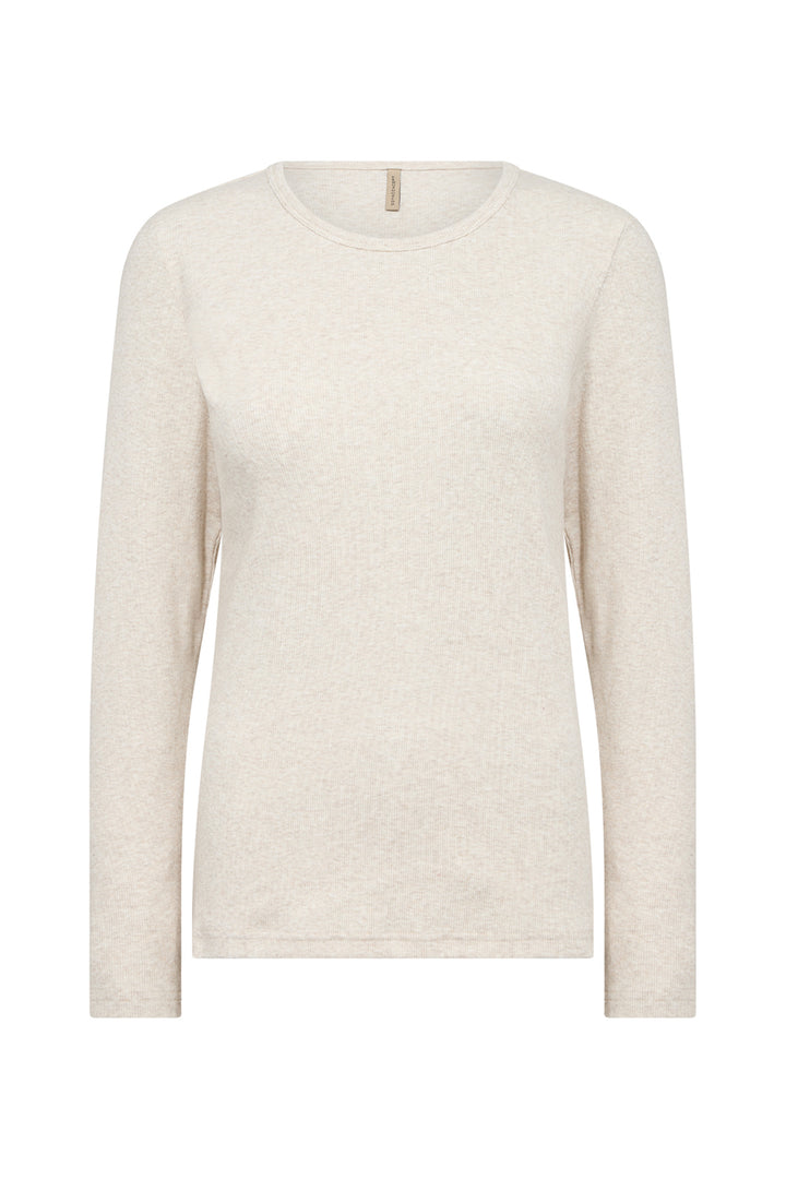 Soya Concept Fall 2025 
This long-sleeve tee features a round neckline and a simple, casual design crafted from an organic cotton blend. 