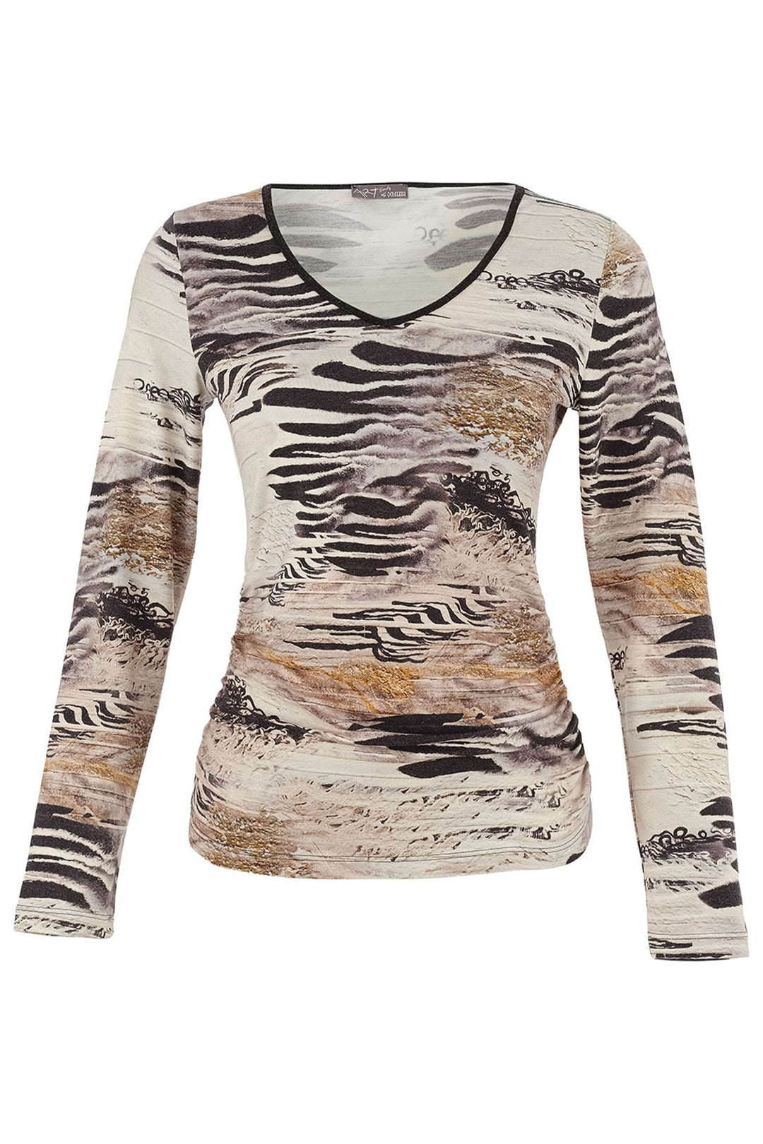 Dolcezza Fall 2025 
The gathered pleated sides add a flattering texture while the stretchy fabric ensures all-day comfort.