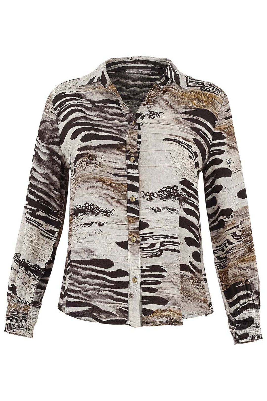 UNBALANCED BLOUSE