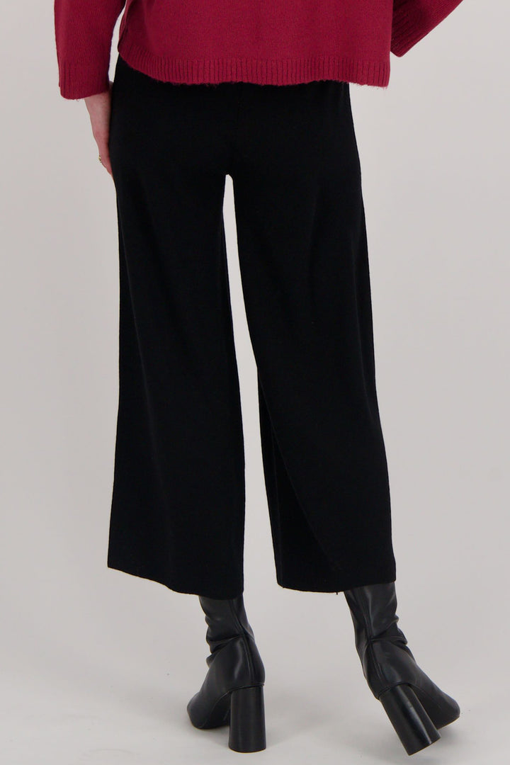 WIDE LEG KNIT PANT