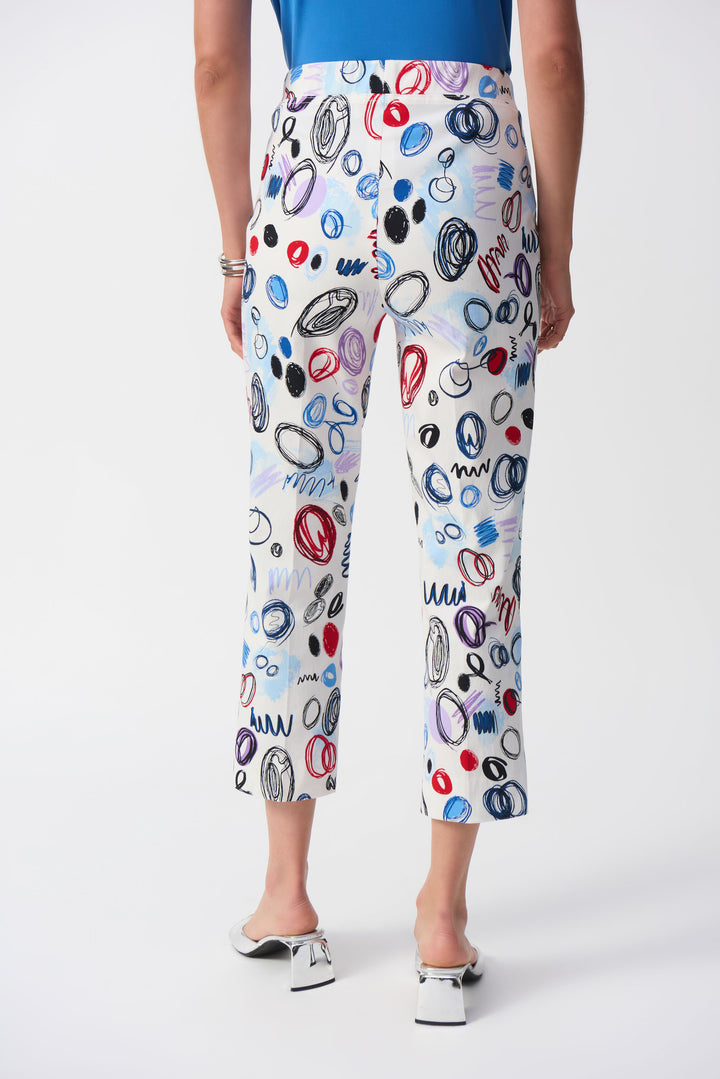 SCRIBBLE SPOTS CROP PANT