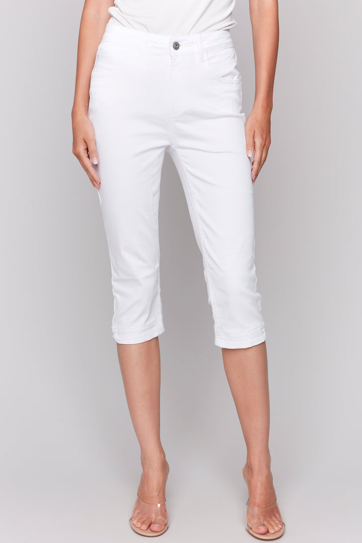 COTTON CAPRI