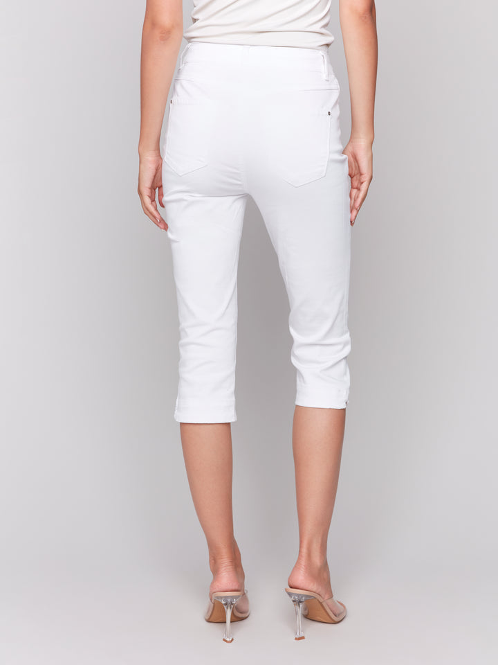 COTTON CAPRI