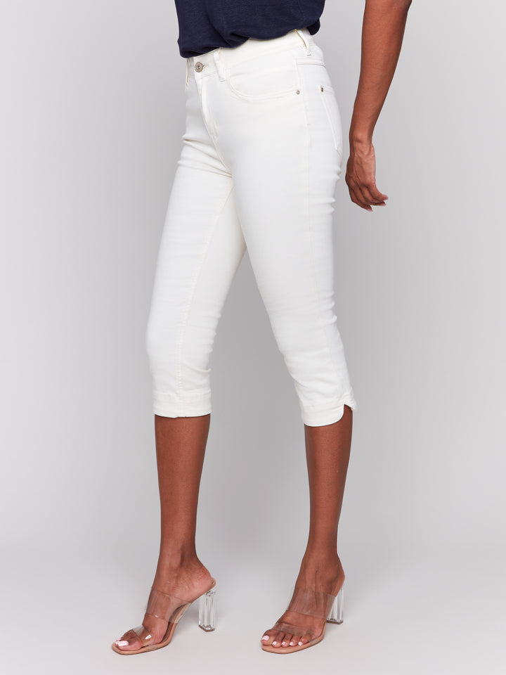 COTTON CAPRI