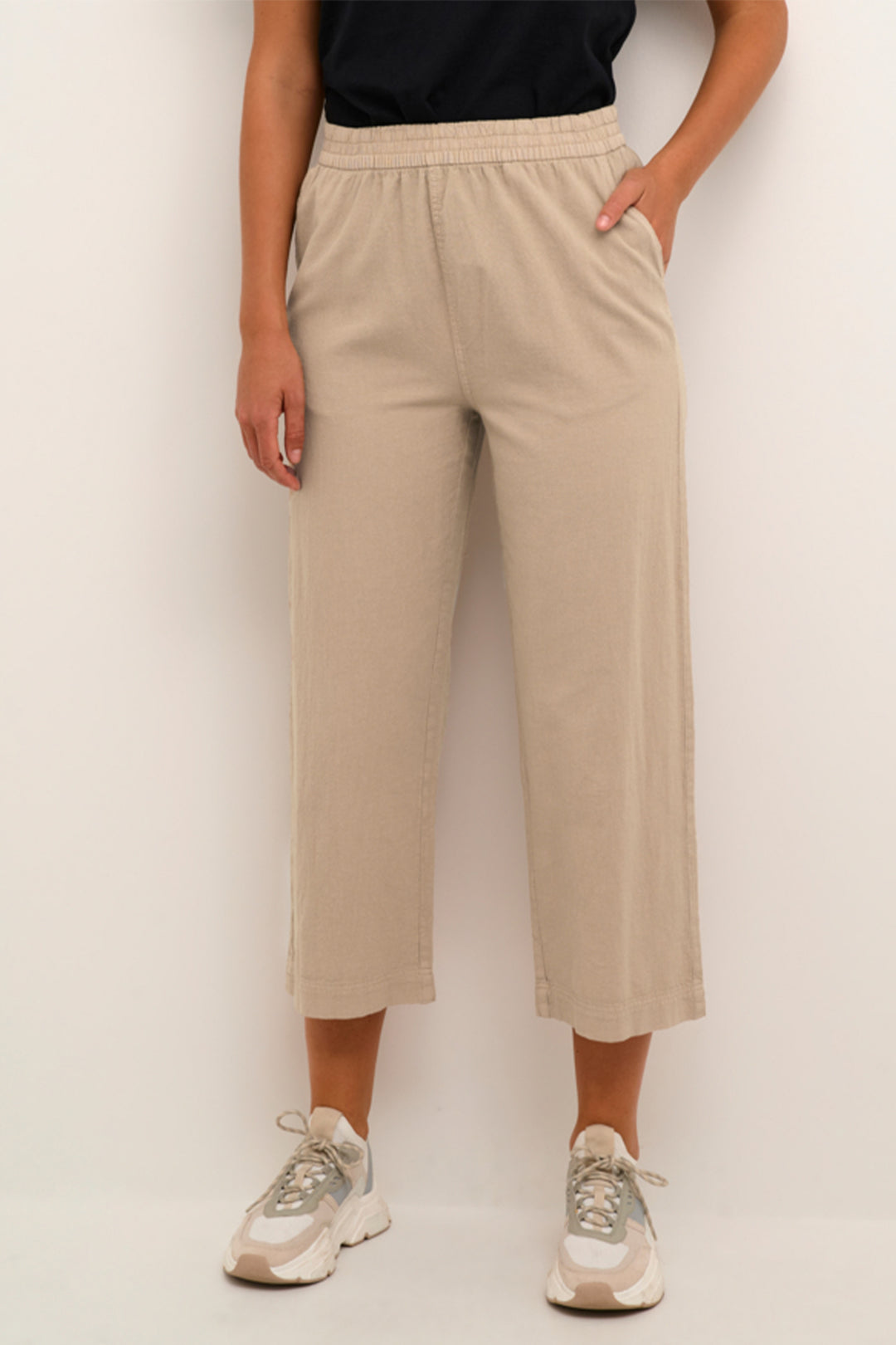 WIDE LEG CROP PANT