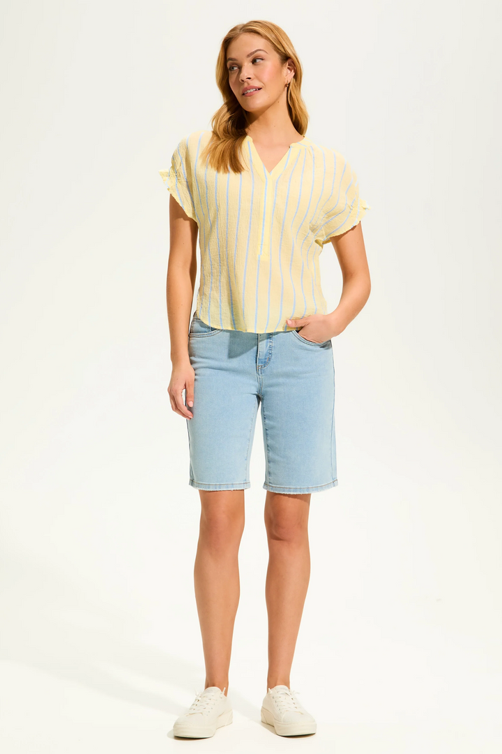POWDER WASH OLIVIA BERMUDA