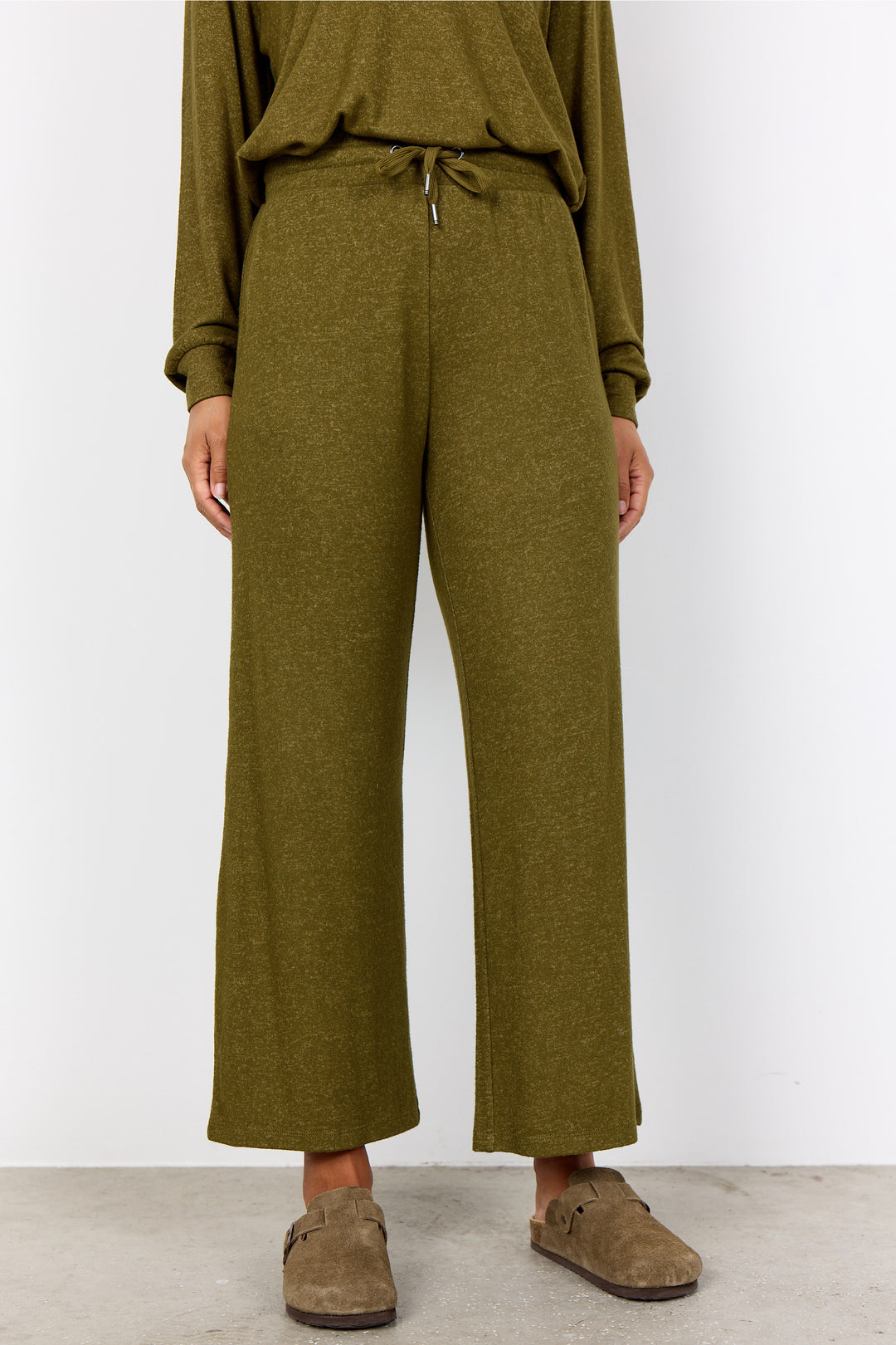 DRAWSTRING KNIT PANT