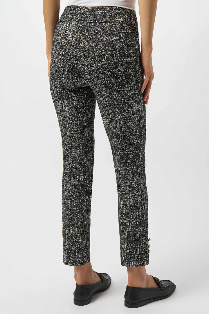 TWEED PRINT STRAIGHT PANT