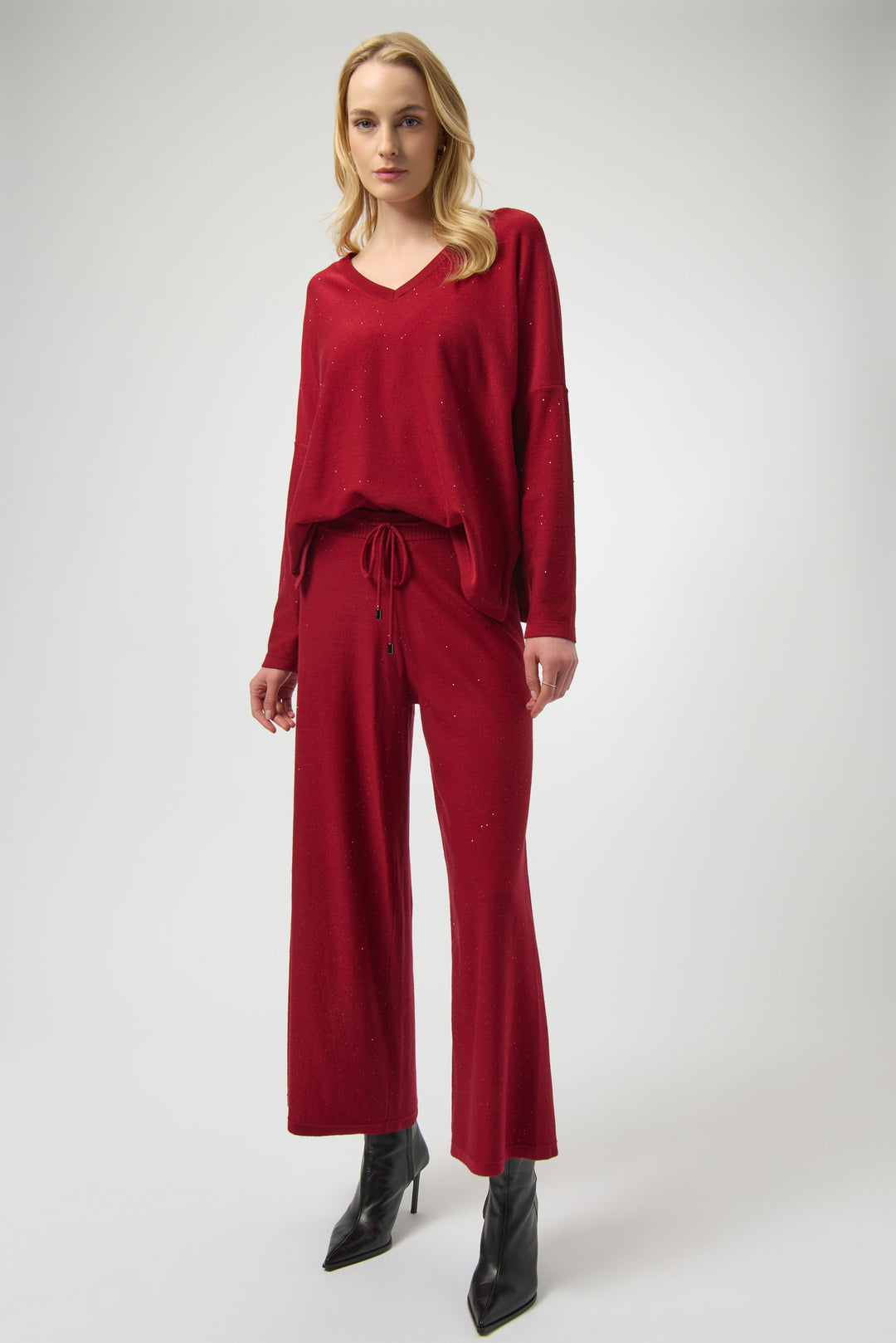 GLITTER KNIT CULOTTE