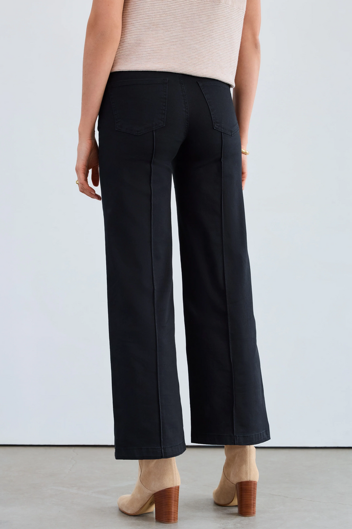 BLACK OLIVIA WIDE LEG