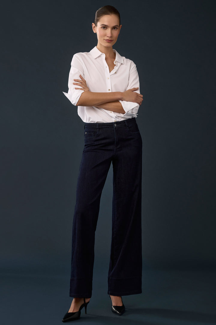 GOLDIE CLASSIC WIDE LEG STRETCH JEAN