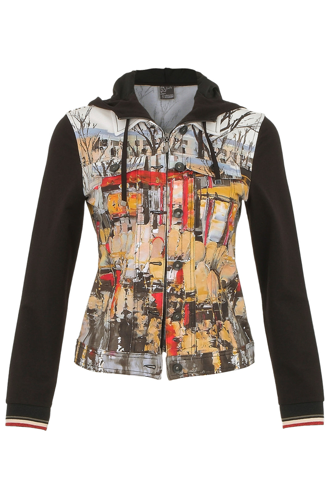 PARISIAN REFLECTIONS FOOLER HOODIE JACKET