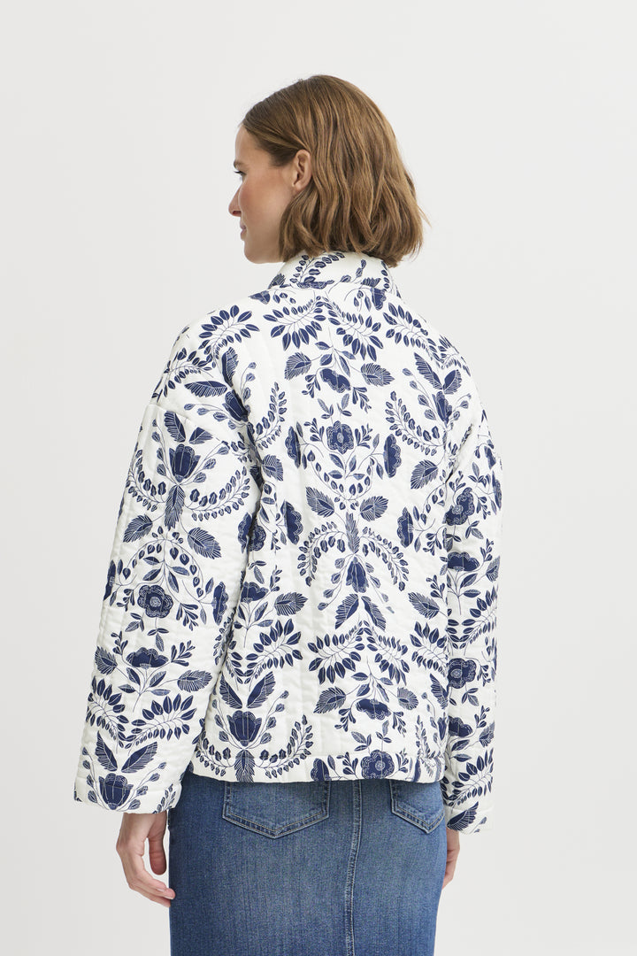 QUILTED FLORAL JACKET