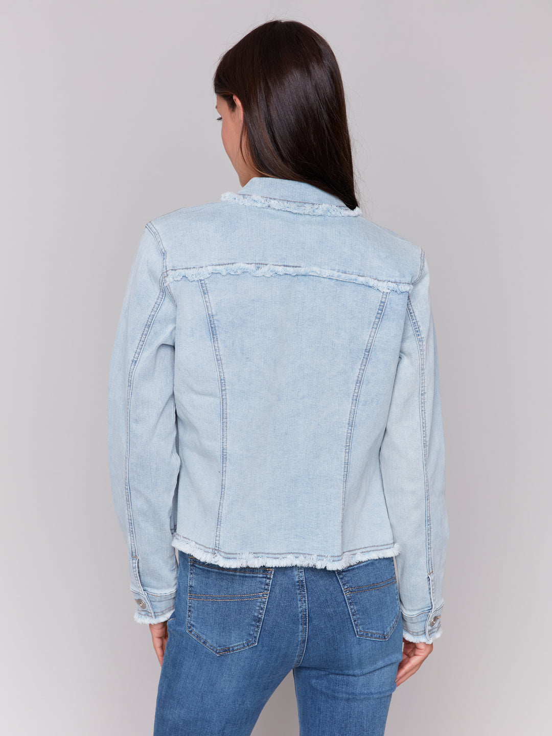 FRINGE JEAN JACKET