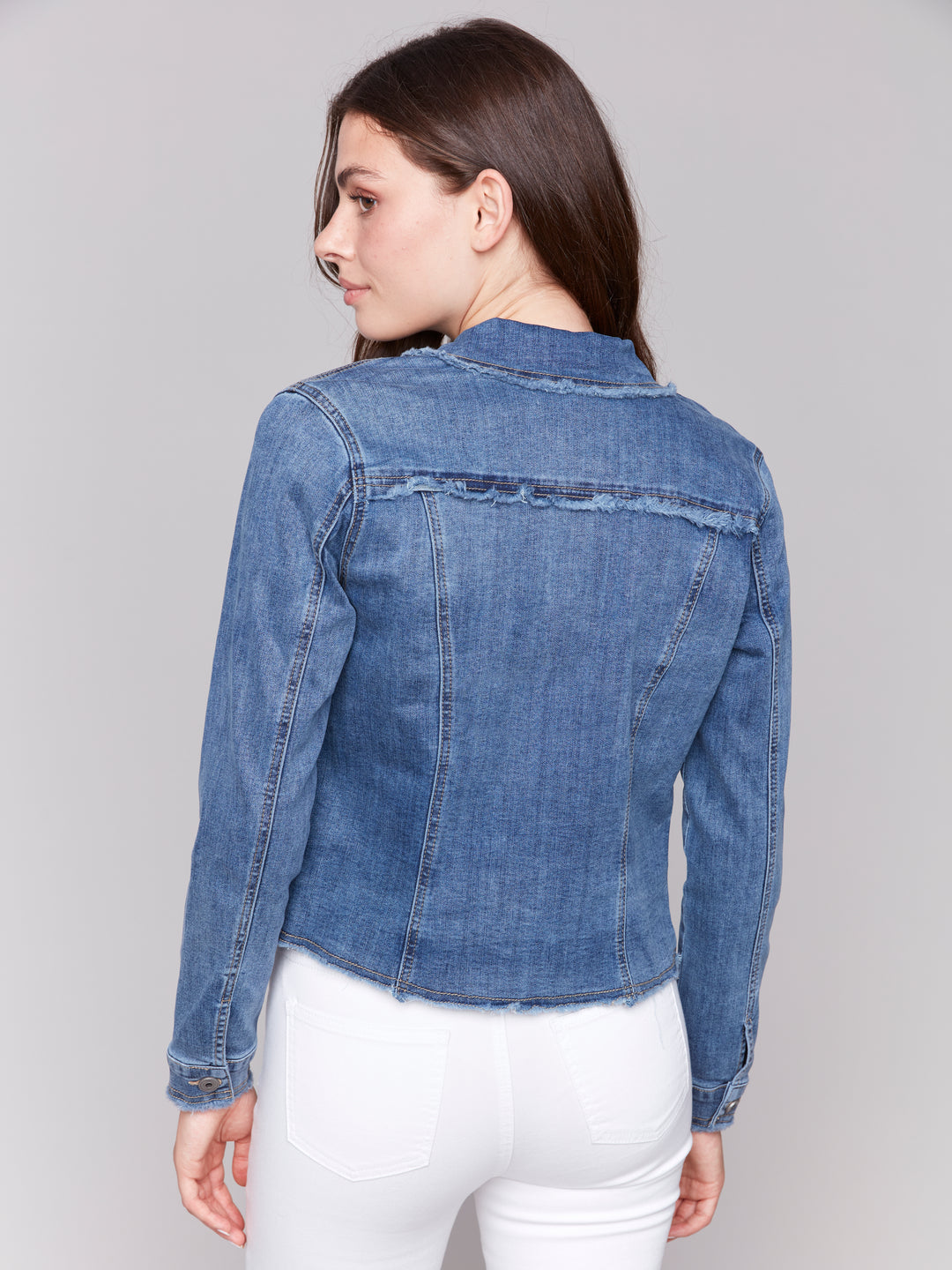 FRINGE JEAN JACKET