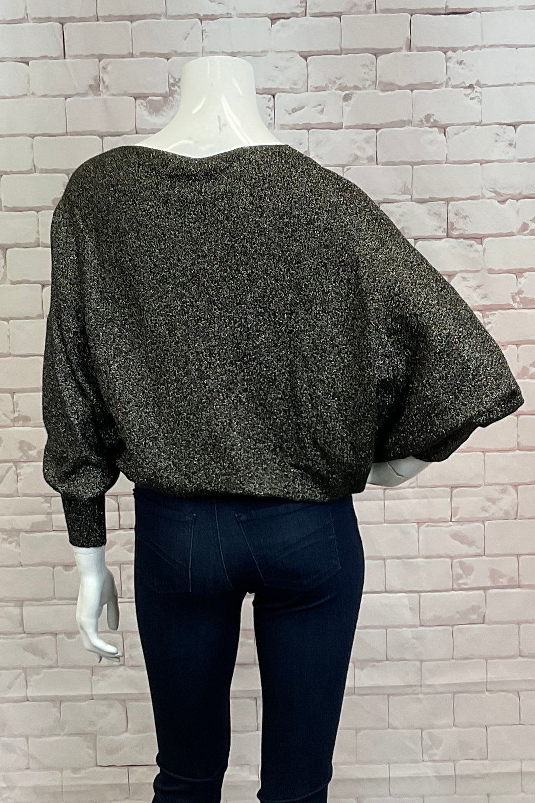 LUREX DOLMAN TOP