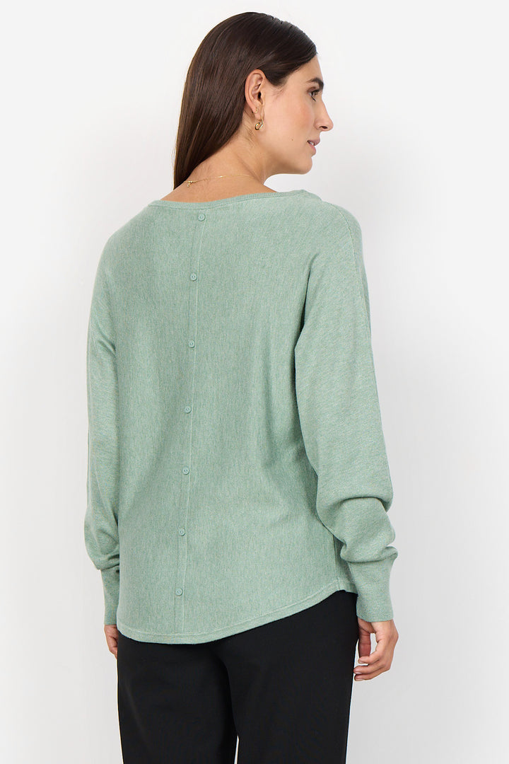 BUTTON BACK LONG SLEEVE