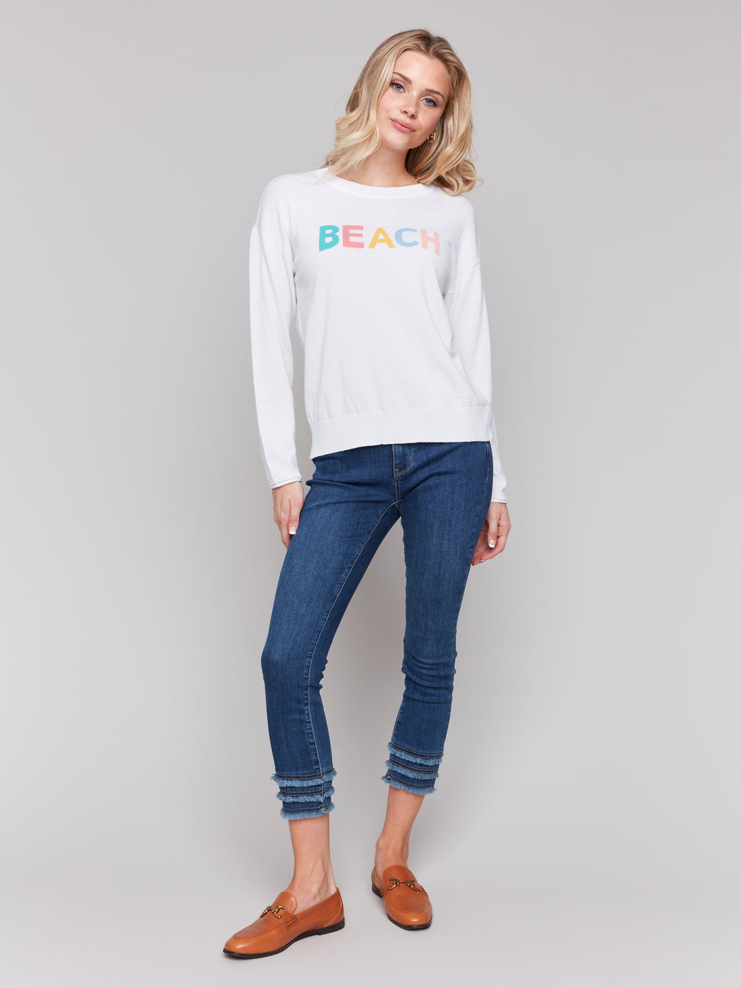 WHITE BEACH LS TOP