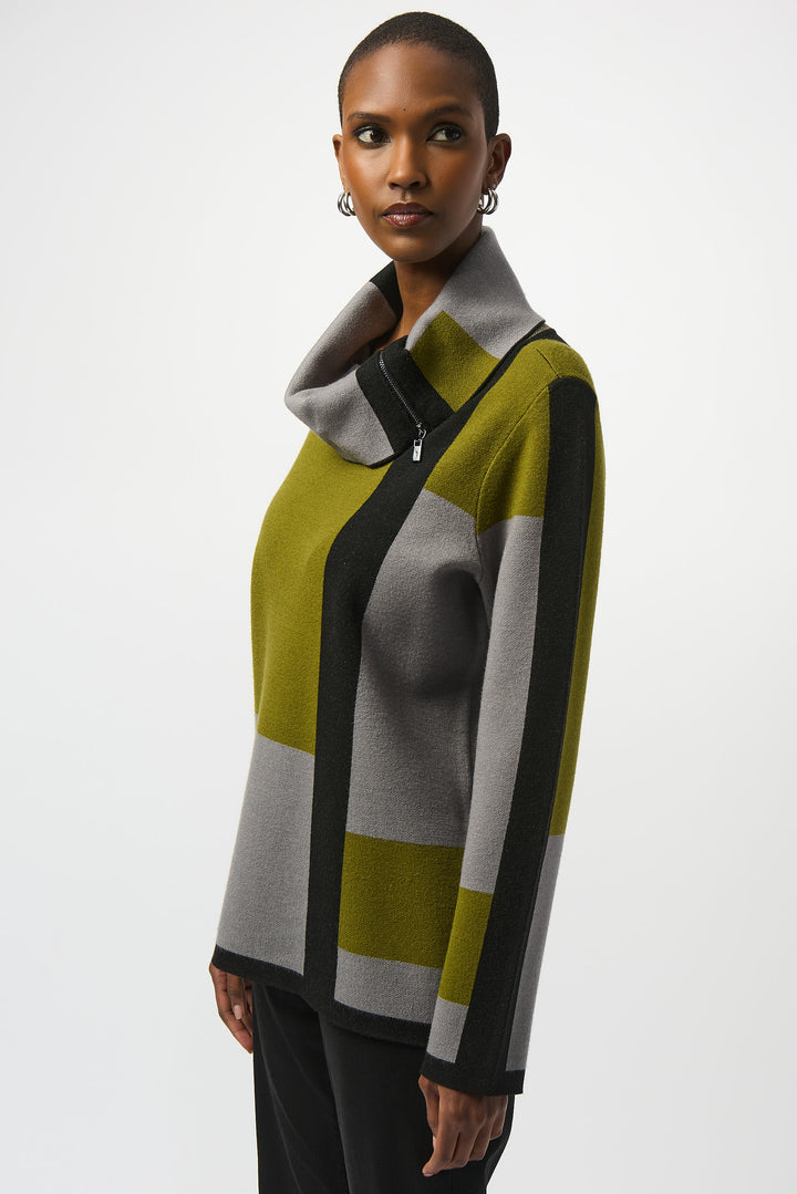 Joseph Ribkoff Fall 2025 Its elegant design makes it an ideal choice for a polished yet comfortable look, perfect for elevating your seasonal fall wardrobe with effortless sophistication.