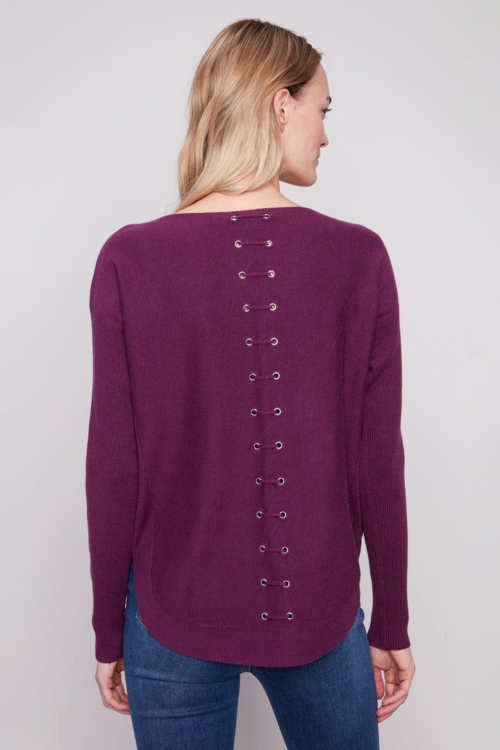 LS TOP WITH BACK EYELETS