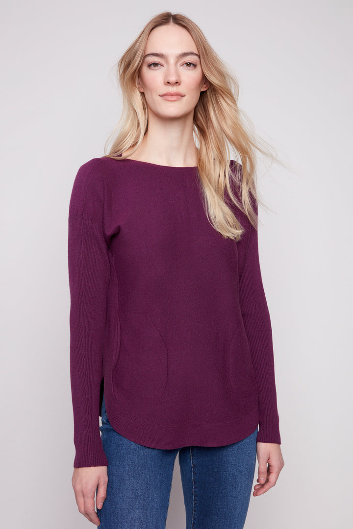 LS TOP WITH BACK EYELETS