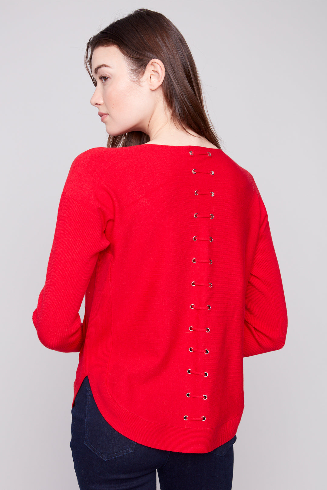 LS TOP WITH BACK EYELETS
