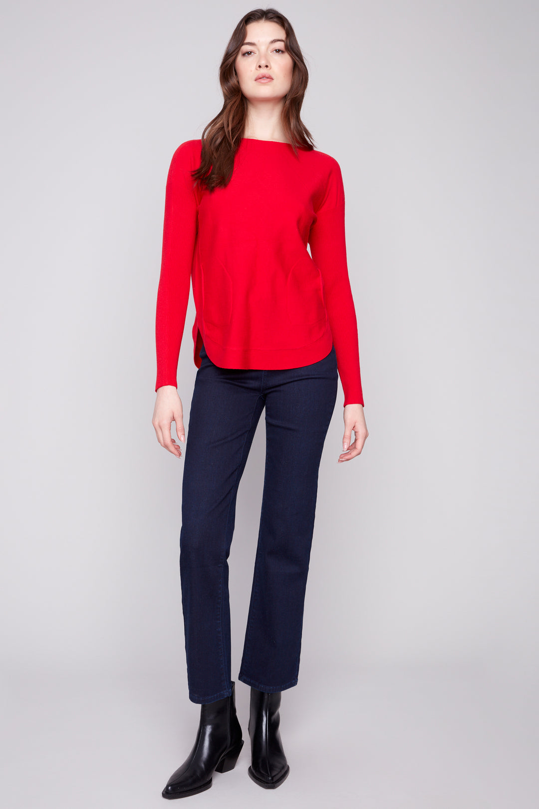 LS TOP WITH BACK EYELETS