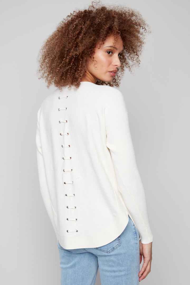 LS TOP WITH BACK EYELETS