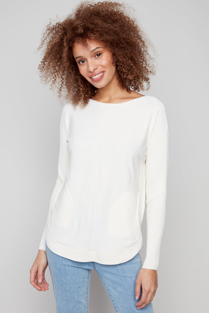 LS TOP WITH BACK EYELETS
