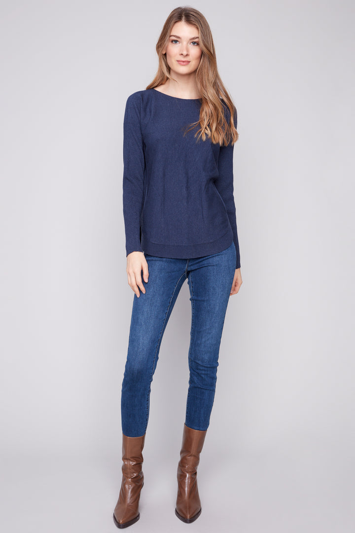 LS TOP WITH BACK EYELETS