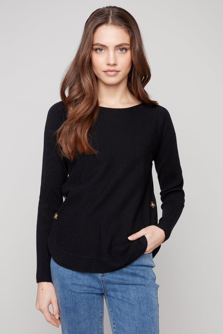 LS TOP WITH SIDE BUTTONS