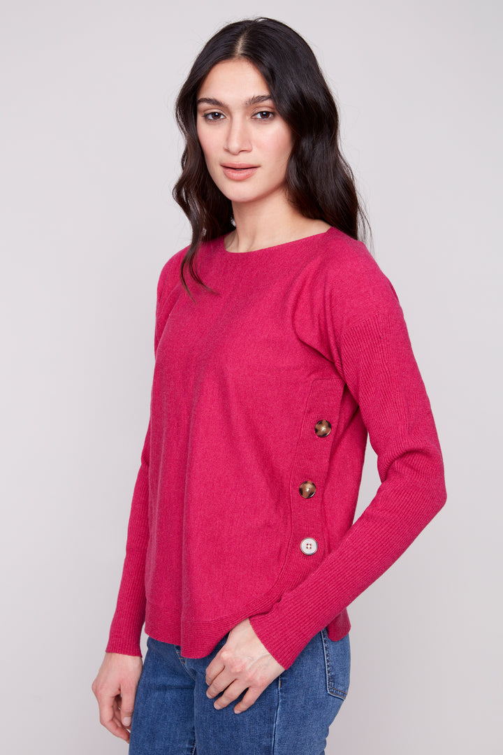 LS TOP WITH SIDE BUTTONS