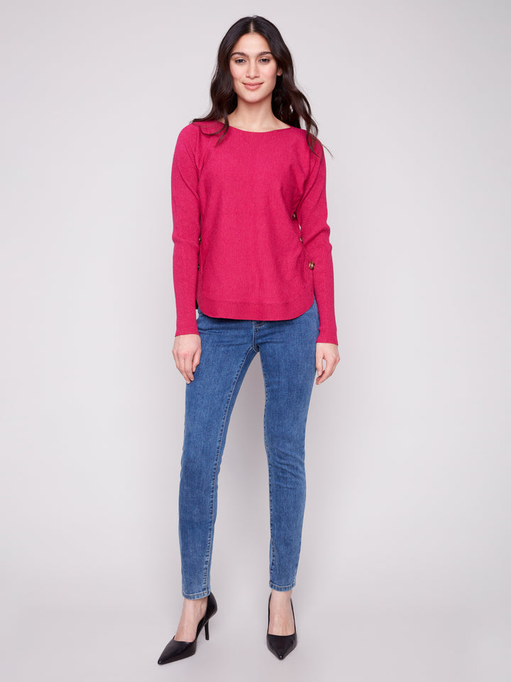 LS TOP WITH SIDE BUTTONS