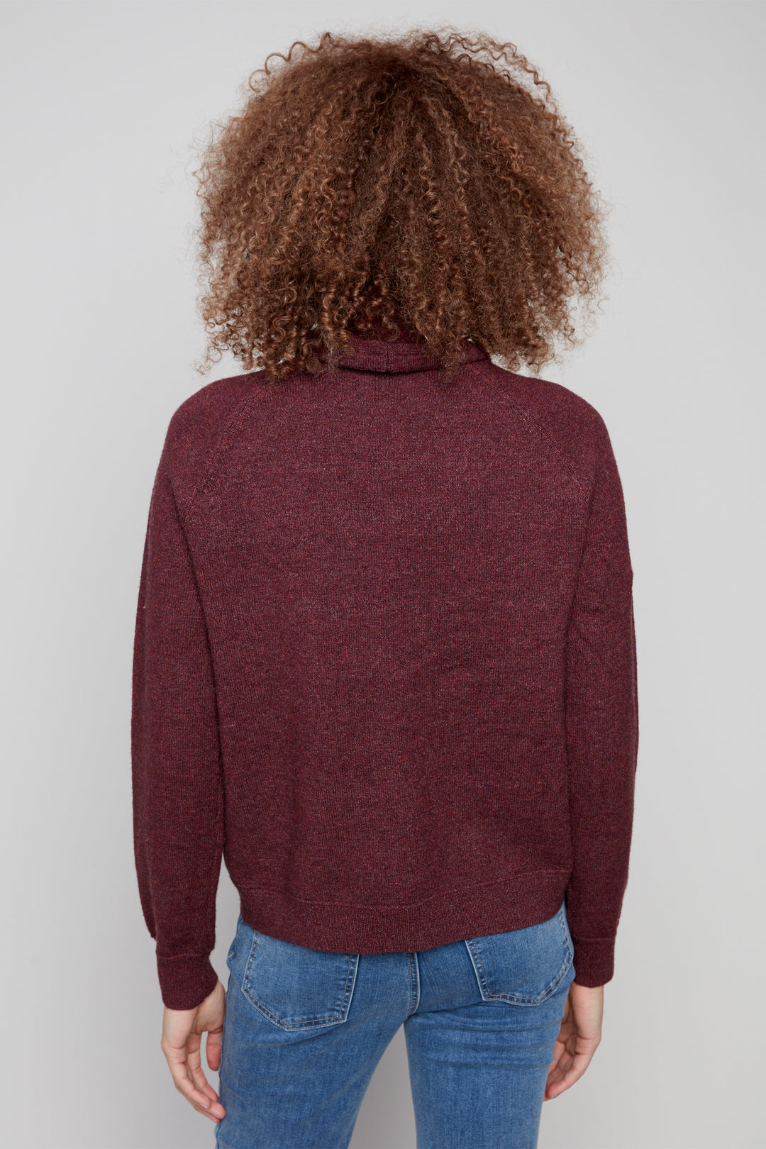 TEXTURED DRAWSTRING NECK TOP