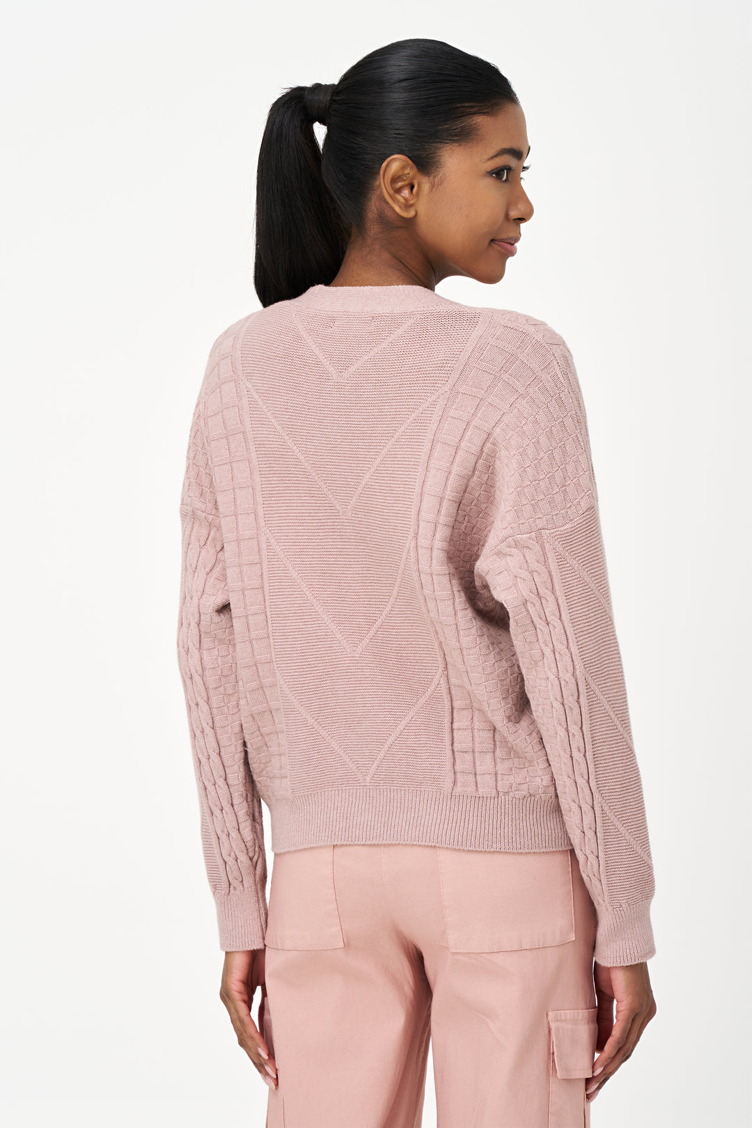 MIXED STITCHES CARDIGAN