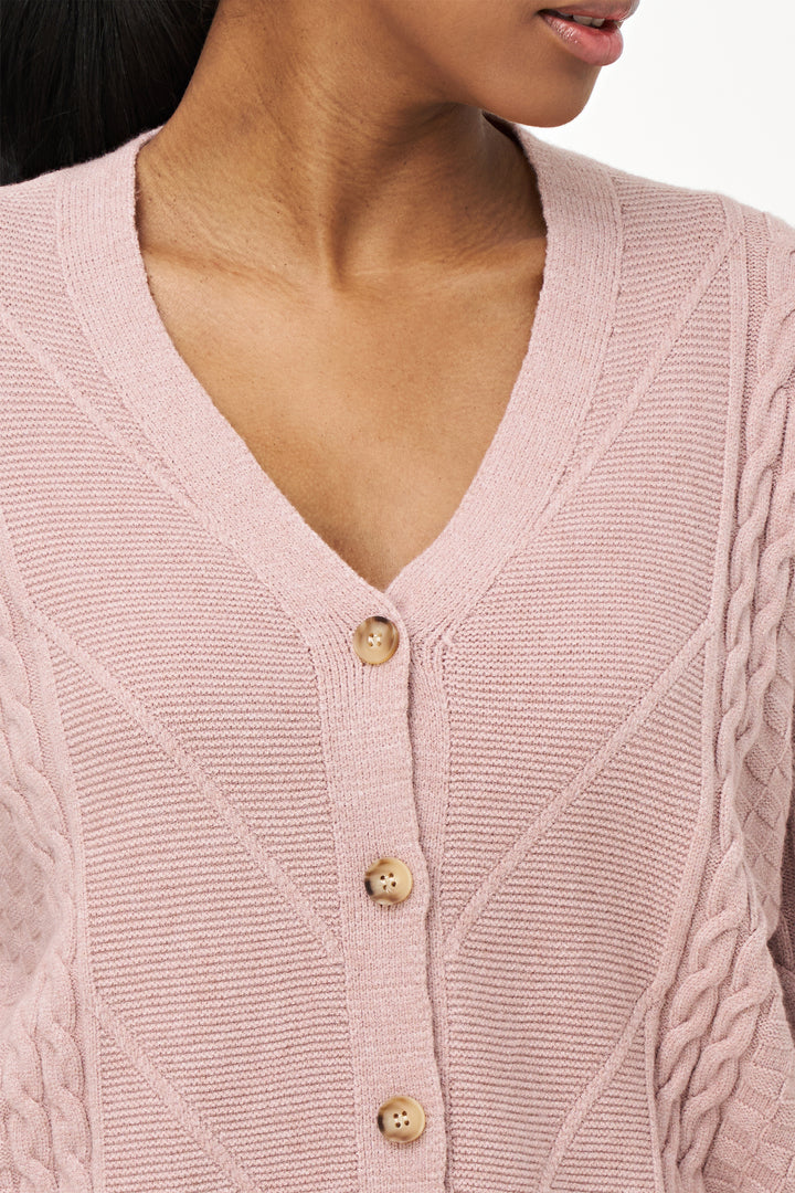 MIXED STITCHES CARDIGAN