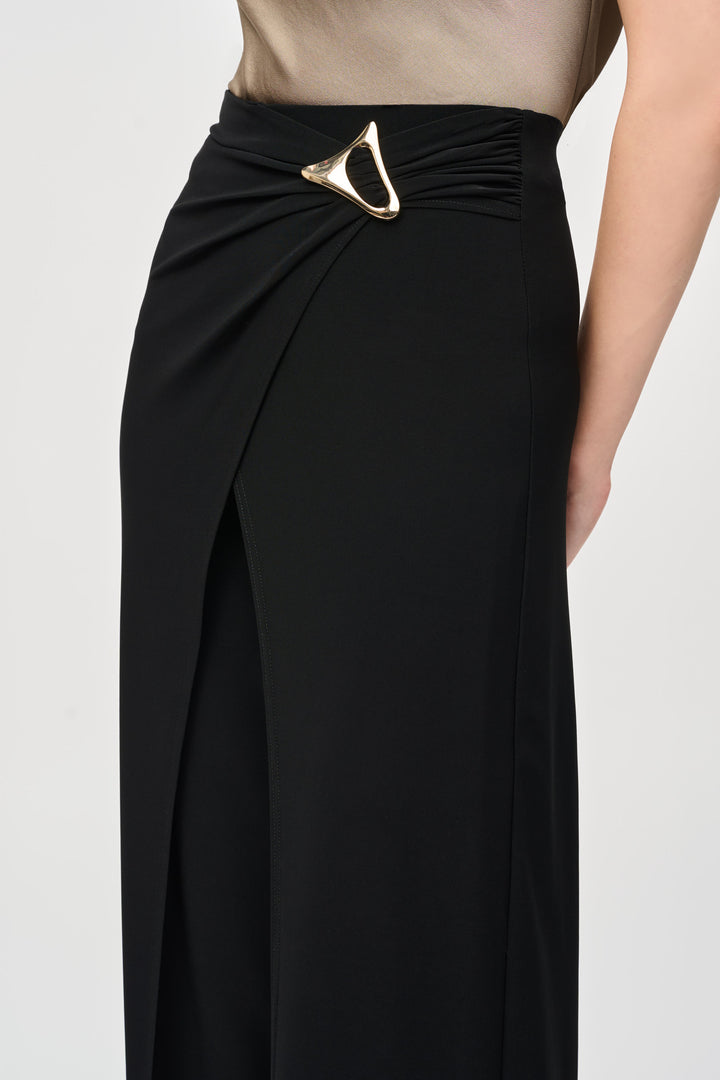 WIDE LEG WRAP PANT