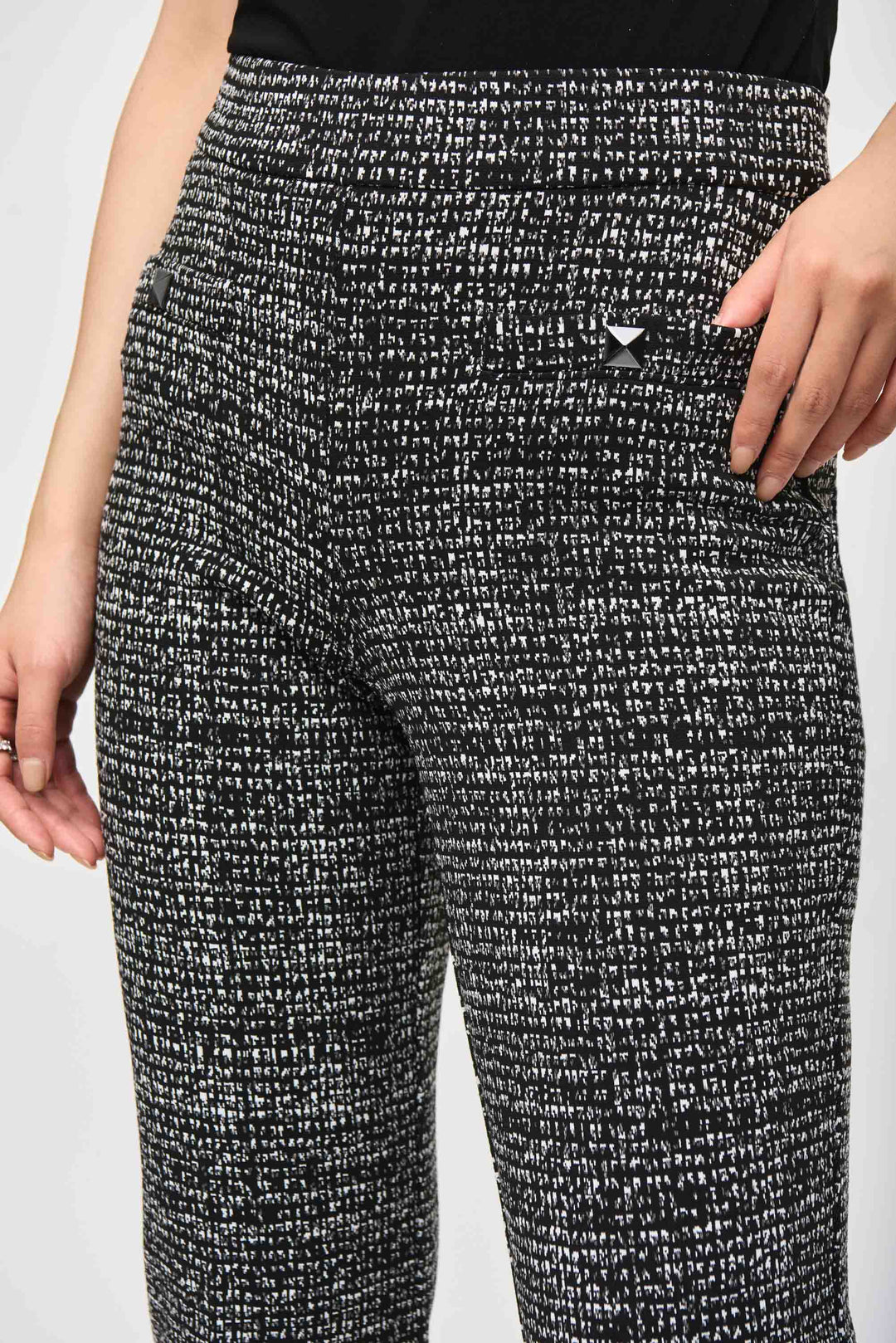 SPECKLED FLARE PANT