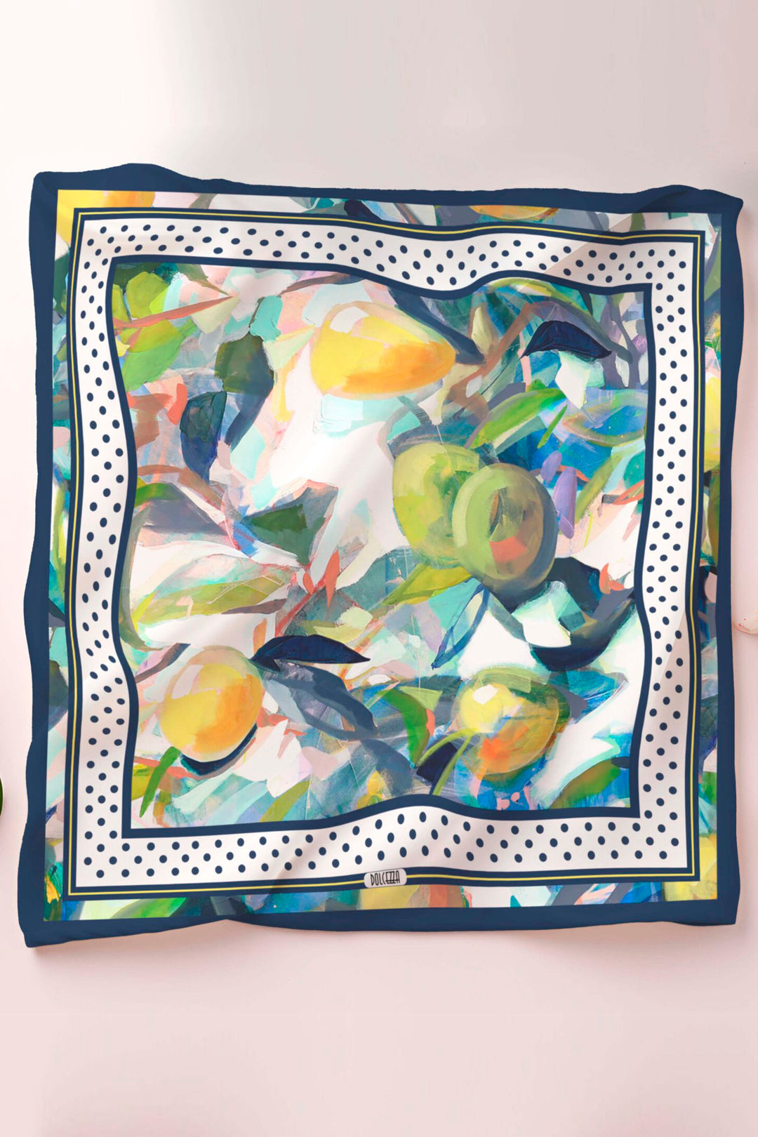 Dolcezza Summer 2024 Treat yourself to the luxurious touch of the Orangerie Silk Scarf! Crafted from the highest-quality silk, this vibrant scarf is as soft and smooth as a caress. 