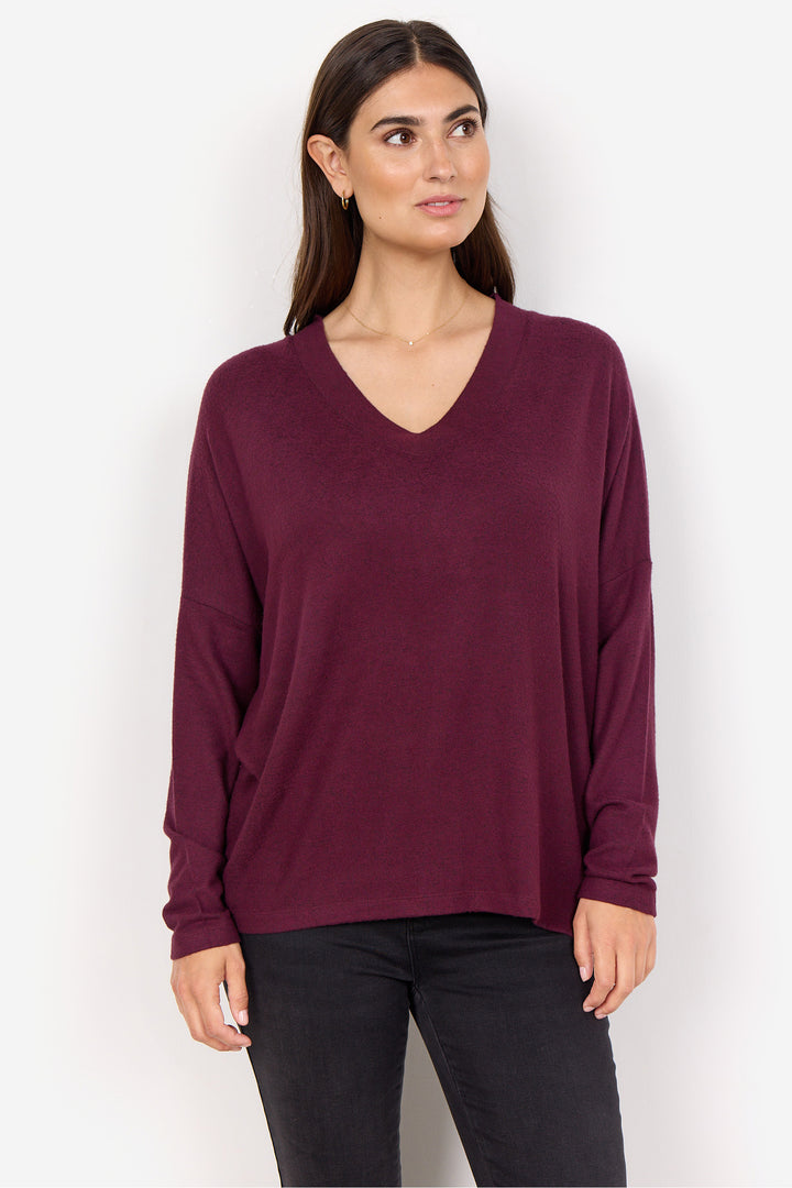 V-NECK DOLMAN TOP