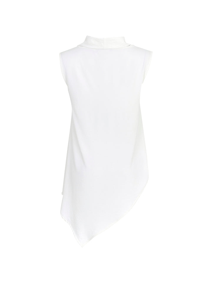 SOFT TOUCH SLEEVELESS COWL TUNIC