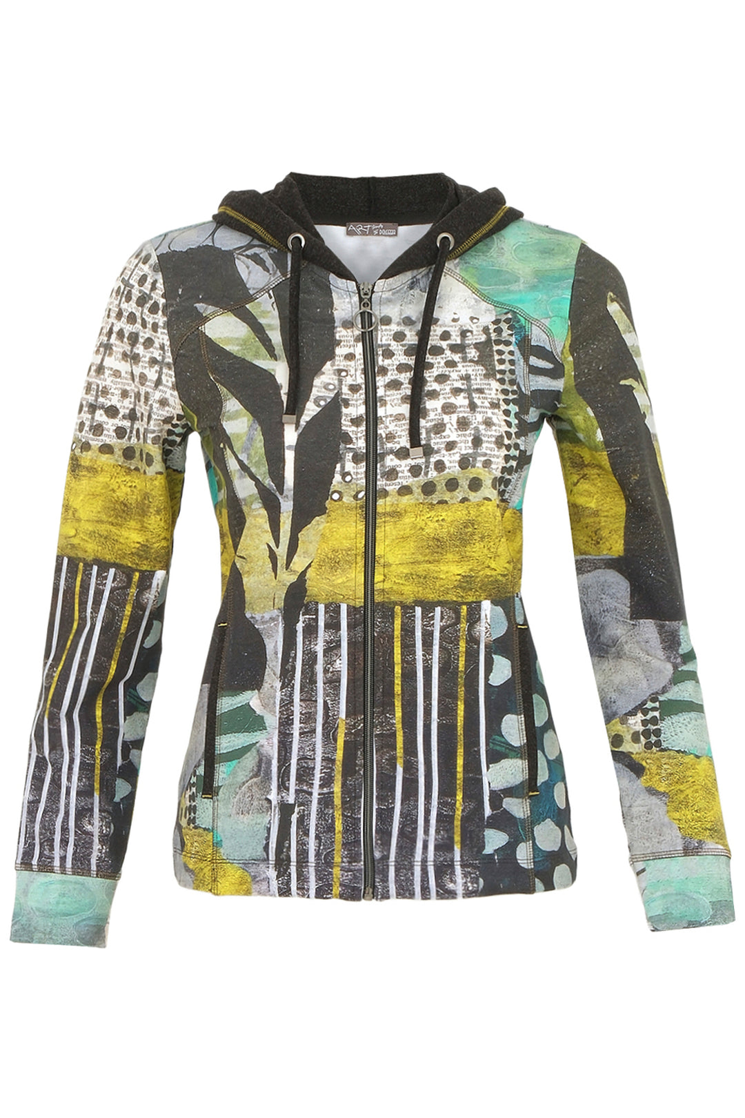 MONO LEAF HOODIE JACKET